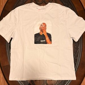 Supreme x David Blunt Photo Tee White Medium Authentic